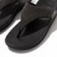 FITFLOP GB4 LULU OPUL Zehensteg-Sandalen BLACK