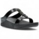 FITFLOP FEINE SANDALEN SPARKLE SLIDES BLACK