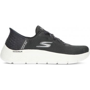 SKECHERS SLIP-INS GO WALK FLEX SNEAKERS 124975 BLACK