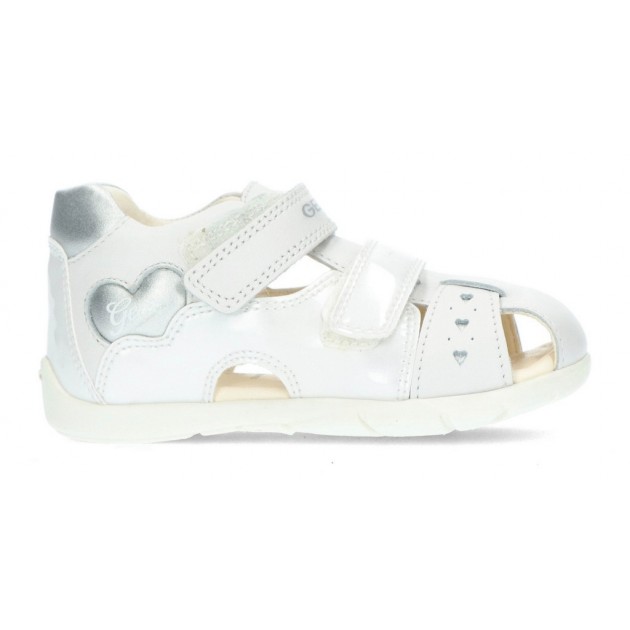 GESCHLOSSENE SANDAL GEOX BOREALIS J020WB SILVER GESCHLOSSENE SANDAL GEOX BOREALIS J020WB SILVER