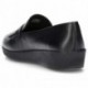 FITFLOP SUPERSKATE FRINGE EI6 MOKASSINS BLACK