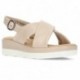 CLARKS CLARA COVE SANDALEN SAND