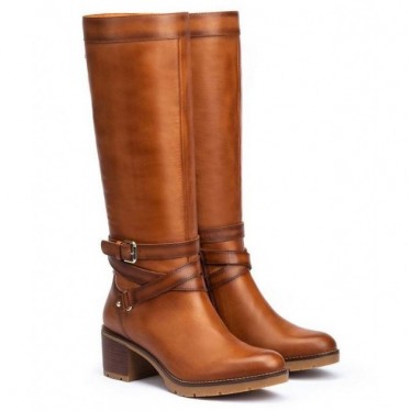 PIKOLINOS PLAIN BOOTS W7H-9616 BRANDY