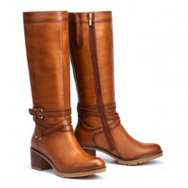 PIKOLINOS PLAIN BOOTS W7H-9616 BRANDY