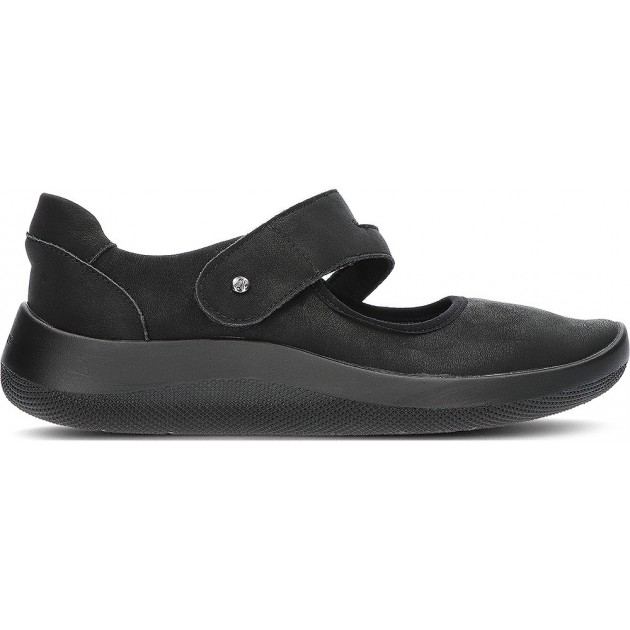 ELASTISCHE ARCOPEDICAL FLATS IBIZA 4306 BLACK