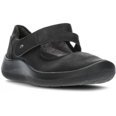 ELASTISCHE ARCOPEDICAL FLATS IBIZA 4306 BLACK