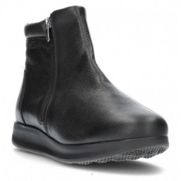 DTORRES FEDRA ZIPPER ANKLE BOOTS NEGRO