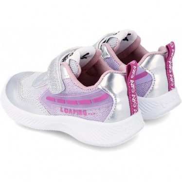 SNEAKER MIT LEICHTEM GARVALIN 231805 VEGAN PLATA