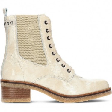 FLAUSCHIGE STIEFELETTEN LUCERO D8866 BLANCO
