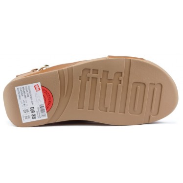 SANDALEN FITFLOP LULU CROSS RÜCKSEITE K03 BROWN