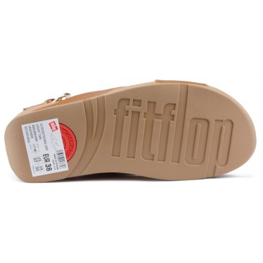 SANDALEN FITFLOP LULU CROSS RÜCKSEITE K03 BROWN