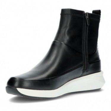 CLARKS UN RIO KOSTENLOSE ANKLE BOOTS BLACK