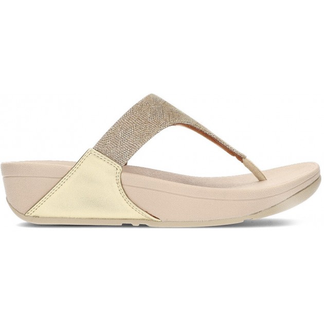 SANDALEN FITFLOP LULU GLITZ ET8 PLATINO SANDALEN FITFLOP LULU GLITZ ET8 PLATINO