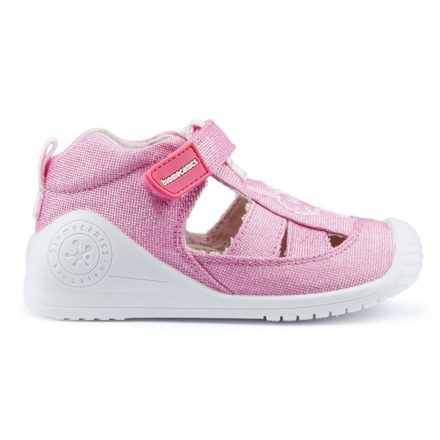 Sandalen BIOMECANICS LEINWAND BABY ANAIS FUCSIA