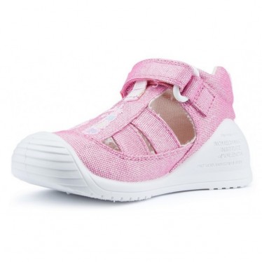 Sandalen BIOMECANICS LEINWAND BABY ANAIS FUCSIA