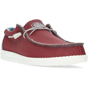 DUDE WALLYSOXTRIPLE LOAFERS RED