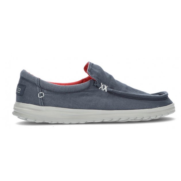 SCHUHE DUDE MIKKA 150301 WASHED_NAVY