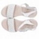 MTNG 48230 GEFLOCHTENE SANDALEN BLANCO