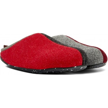 SLIPPER CAMPER ZWILLINGE K100824 RED