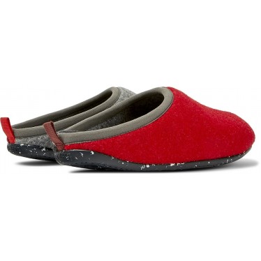 SLIPPER CAMPER ZWILLINGE K100824 RED