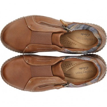 CLARKS CAROLINE COVE-SCHUHE TAN