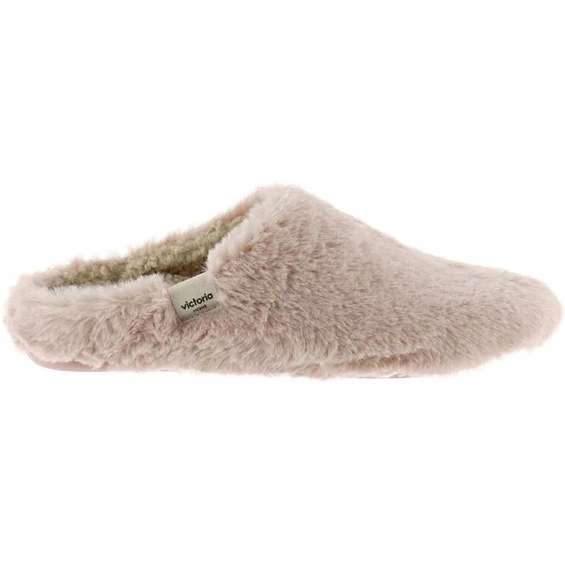 VICTORIA SLIPPERS 1081101 WEICHES HAAR NUDE