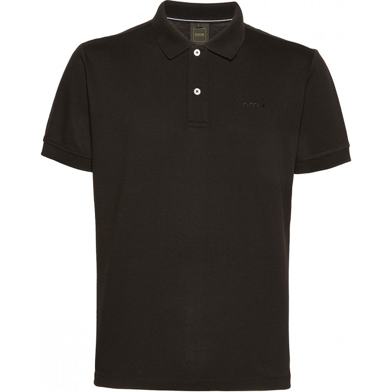 POLOSHIRT GEOX M3510B BLACK