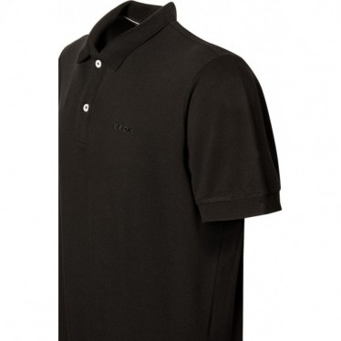POLOSHIRT GEOX M3510B BLACK