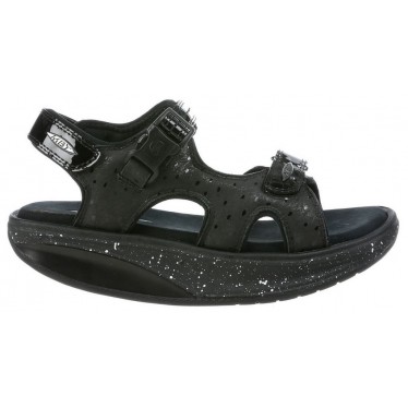 MBT KISUMU 3S SMU 4W SANDALEN BLACK_NAPPA