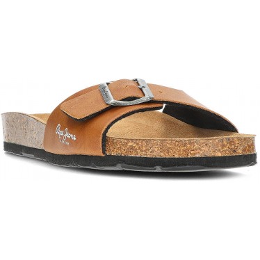 FLIP-FLOPS PEPE JEANS PMS90107 BIO M SINGLE KANSAS TAN