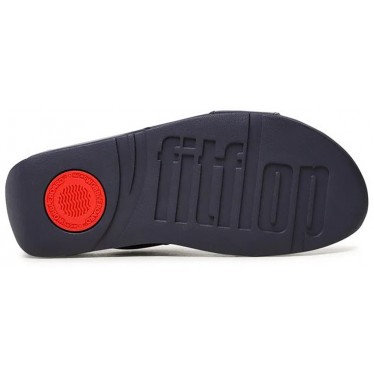 SANDALEN FITFLOP FV6 LULU VERSTELLBARE LEDER-SANDALEN MIDNIGHT_NAVY