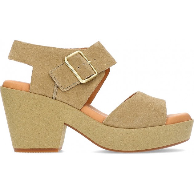 CLARKS KIMMEIHI SANDALEN DARK_SAND CLARKS KIMMEIHI SANDALEN DARK_SAND