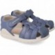 SANDALEN AUS BIOMECHANISCHEM LEDER 232257 PETROL
