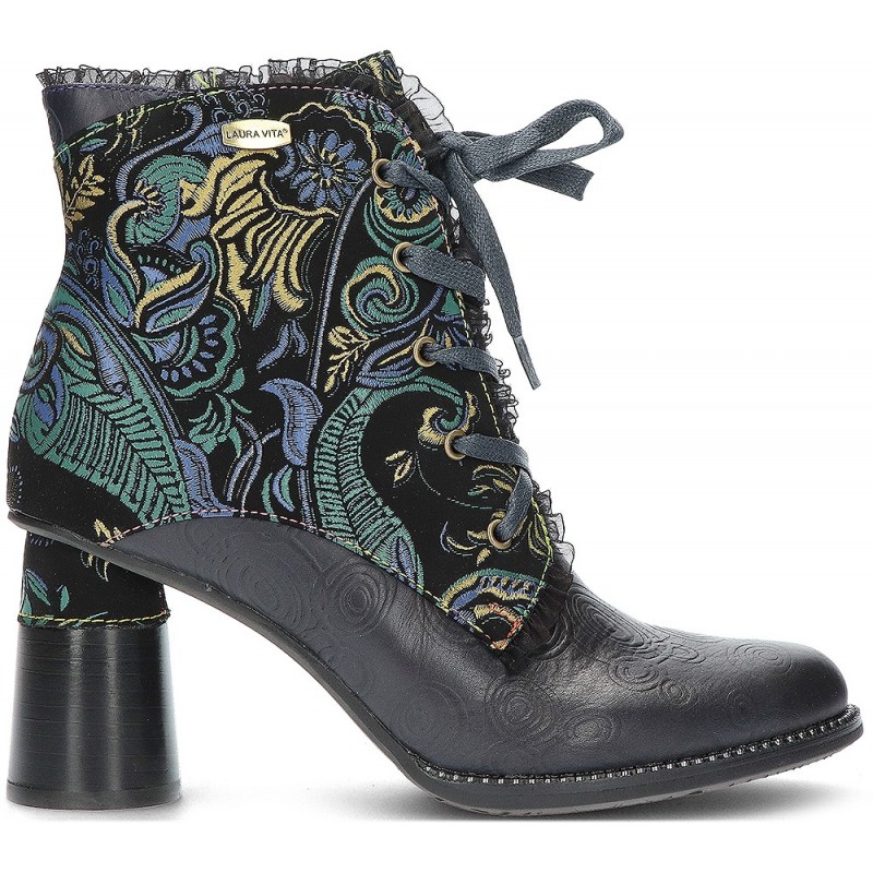 LAURA VITA GUCSTOO STIEFELETTE BLACK_BLUE