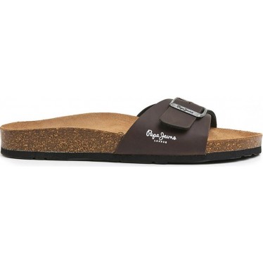 FLIP-FLOPS PEPE JEANS PMS90107 BIO M SINGLE KANSAS BROWN