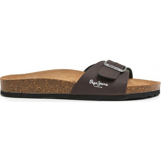 FLIP-FLOPS PEPE JEANS PMS90107 BIO M SINGLE KANSAS BROWN FLIP-FLOPS PEPE JEANS PMS90107 BIO M SINGLE KANSAS BROWN