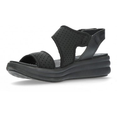 CLARKS DRIFTFERN SANDALEN BLACK