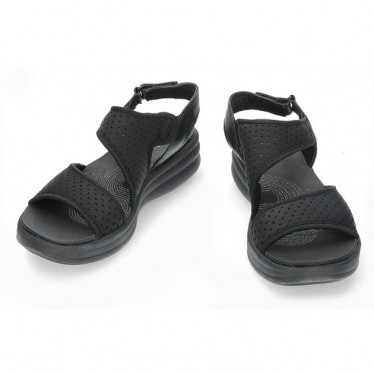 CLARKS DRIFTFERN SANDALEN BLACK