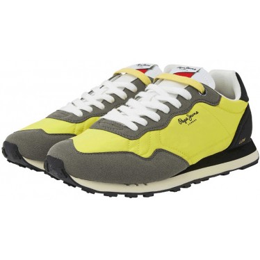 PEPE JEANS NATCH MÄNNLICHE SNEAKERS PMS30945 YELLOW