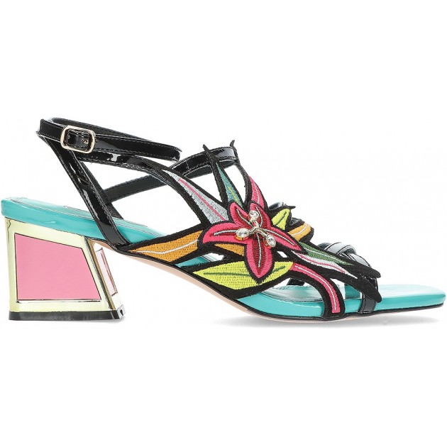 SCHUHE MIT ABSATZ EXE LUISA400 MULTICOLOR_BLACK SCHUHE MIT ABSATZ EXE LUISA400 MULTICOLOR_BLACK