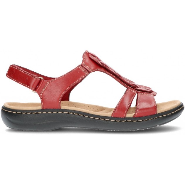 SANDALEN CLARKS LAURIEANN KAY RED