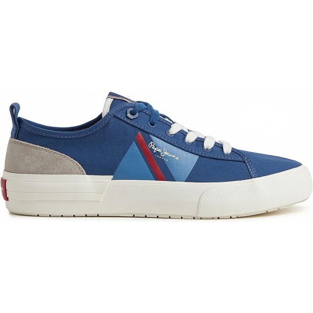 PEPE JEANS ALLEN FLAG SNEAKER PMS30903 INDIGO PEPE JEANS ALLEN FLAG SNEAKER PMS30903 INDIGO
