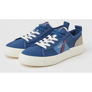 PEPE JEANS ALLEN FLAG SNEAKER PMS30903 INDIGO