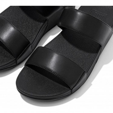 SANDALEN FITFLOP LULU SLIDE ED4 BLACK