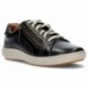 CLARKS NALLE SNEAKERS AUS SPITZE BLACK