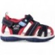 GARVALIN GESCHLOSSENE SANDALEN 232805 NAVY_RED