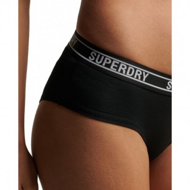 SUPERDRY HÖSCHEN W3110360A HIPSTER-Slip NEGRO