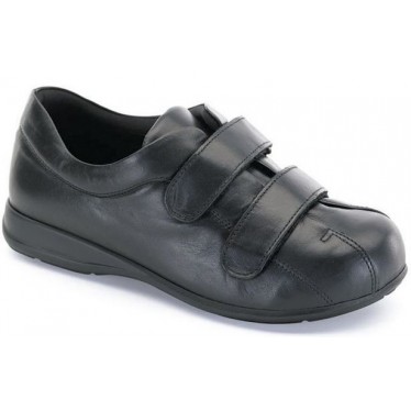 Unisex Velcro CALZAMEDI diabetischen Fuß NEGRO