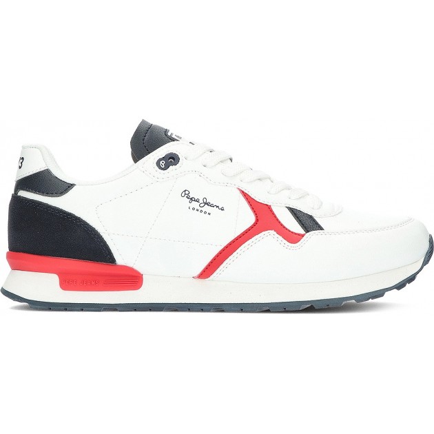SPORT PEPE JEANS BRIT BASIC PMS30982 WHITE SPORT PEPE JEANS BRIT BASIC PMS30982 WHITE