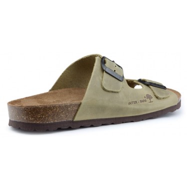 INTERBIOS BETANIA Sandalen KAKI